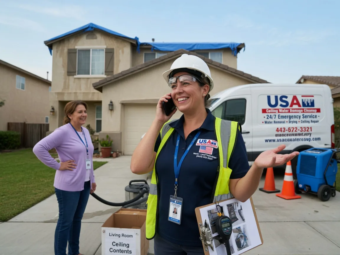Ceiling Water Damage Restoration Texico, IL FAQs